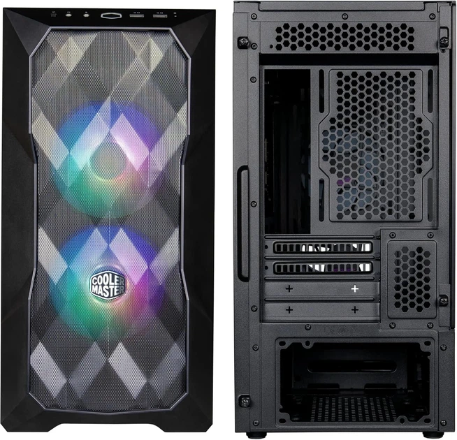 Корпус для ПК Cooler Master TD300 Mesh ARGB Черный (102023444) - Уценка - изображение 2