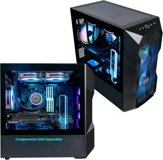Корпус для ПК Cooler Master TD300 Mesh ARGB Черный (102023444) - Уценка - изображение 3