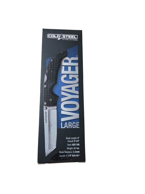 Ніж Cold Steel Voyager Large Tanto Point (AUS-10A) - зображення 10