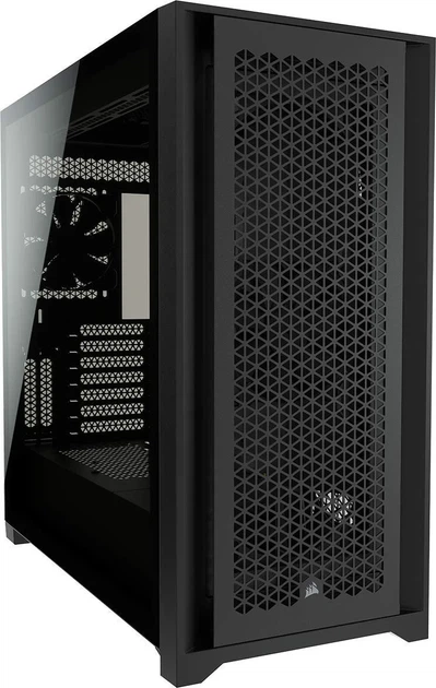 Корпус для ПК Corsair 5000D CORE Airflow Черный (102078656) - Уценка - Фото 1 Корпус для ПК Corsair 5000D CORE Airflow Черный (102078656) - Уценка - изображение 1