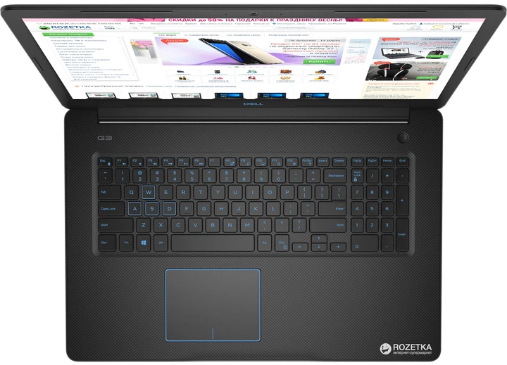 Ноутбук Dell Inspiron G3 17 3779 (G37581S1NDL-61B) Black – фото