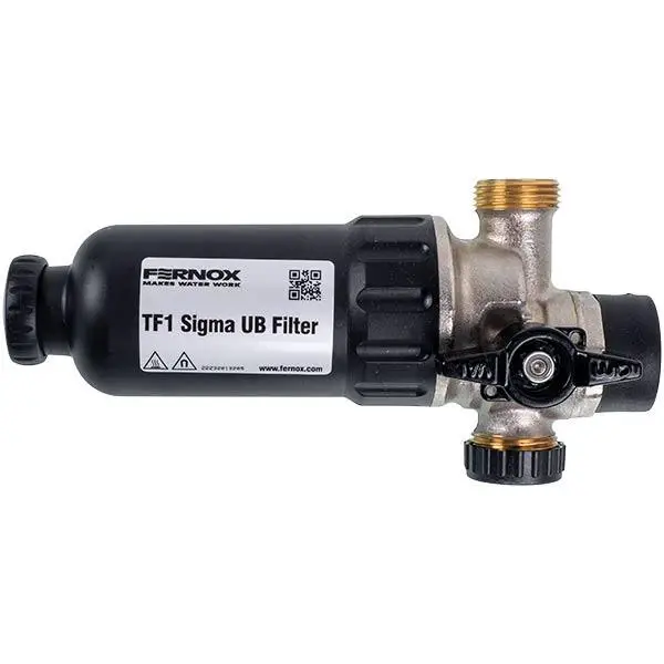 Магнітний фільтр 3/4″ без кранів підключення Fernox TF1 Sigma UB (M202100124) - зображення 2