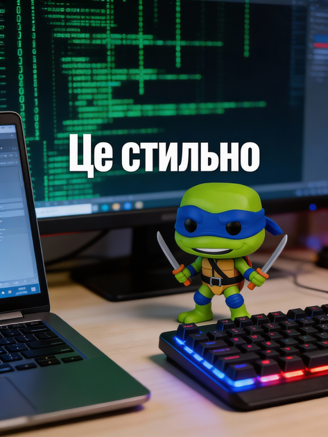 Фигурка Funko Pop Фанко Поп Черепашки-ниндзя TMNT Леонардо Leonardo Ninja Turtles 10см №1391 - Фото 8 Фигурка Funko Pop Фанко Поп Черепашки-ниндзя TMNT Леонардо Leonardo Ninja Turtles 10см №1391 - изображение 8