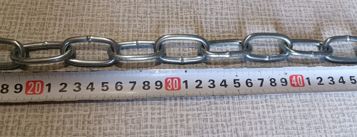 Цепь металлическая для привязи собак 5 мм/500 см, 250406 - изображение 2