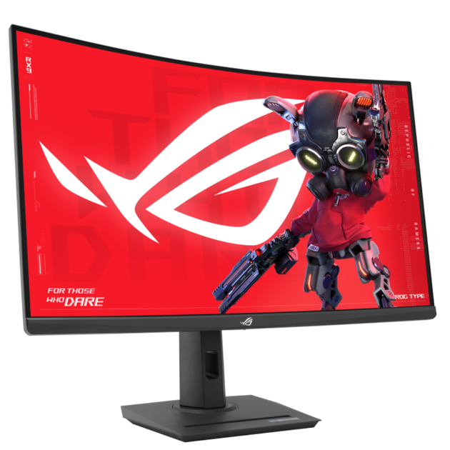 Монітор Asus 31.5" ROG Strix XG32WCS HDMI, DP, USB-C, VA, 2560x1440, 180Hz, 1ms, sRGB 125%, CURVED, FreeSync, HAS, HDR400 (90LM0AC0-B0197) - зображення 5