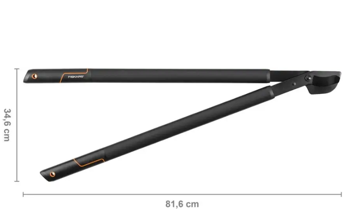 Великий площинний сучкоріз Fiskars із загнутими лезами SingleStep 112460 (1001426) - Фото 2 Великий площинний сучкоріз Fiskars із загнутими лезами SingleStep 112460 (1001426) - зображення 2