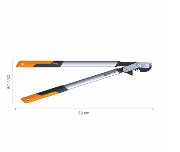 Сучкоріз Fiskars PowerGearX площинний (L) 112490 (1020188) - Фото 2 Сучкоріз Fiskars PowerGearX площинний (L) 112490 (1020188) - зображення 2