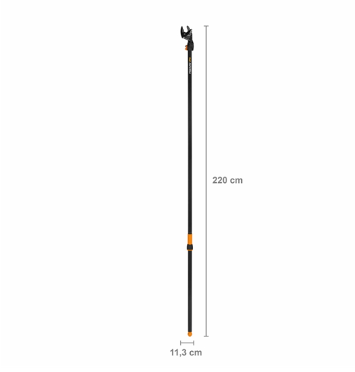 Універсальний садовий гілкоріз 2.4 м Fiskars UP84 115390 (1001557) - изображение 2