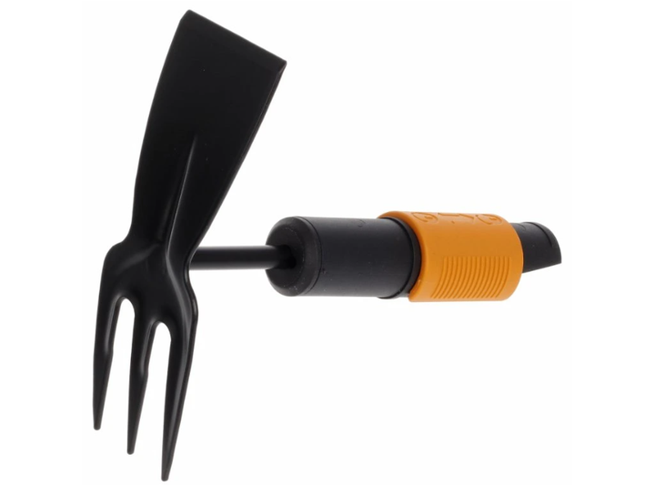 Подвійна сапа Fiskars QuikFit 137572 (1000735) - Фото 1 Подвійна сапа Fiskars QuikFit 137572 (1000735) - зображення 1