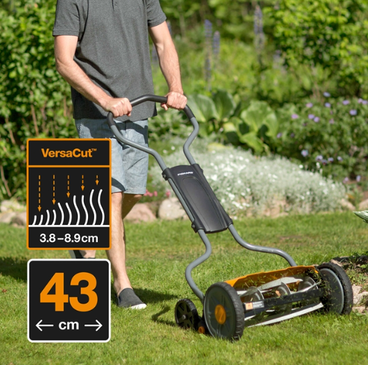 Газонокосарка Fiskars StaySharp Plus Reel Mower 113872 (1015649) - зображення 5
