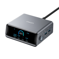 Мережевий зарядний пристрій Anker GaNPrime Charger - 250W, 4xUSB-C PD & 2xUSB-A Чорний - изображение 2
