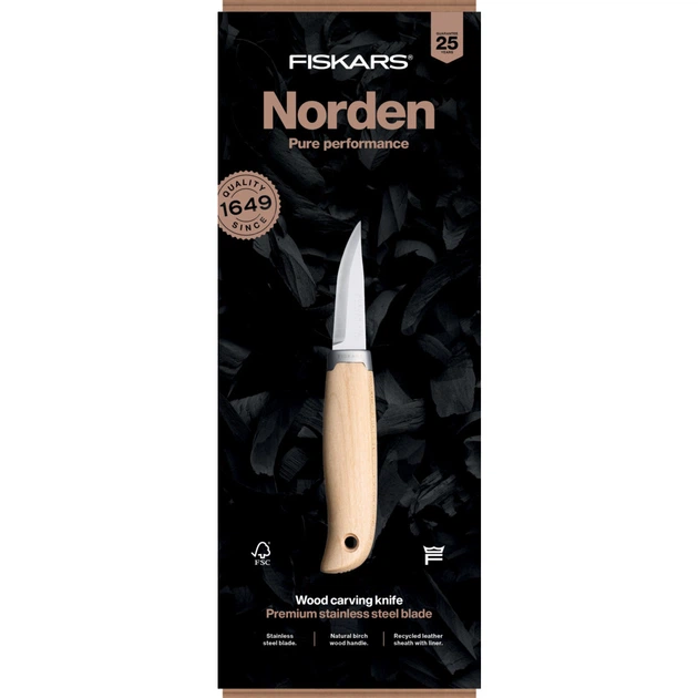 Ніж Ремісничий Fiskars Norden 1071897 - зображення 2