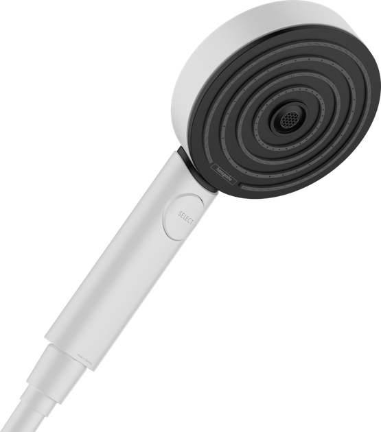Ручний душ hansgrohe Pulsify Select EcoSmart 24101700 білий матовий - Фото 2 Ручний душ hansgrohe Pulsify Select EcoSmart 24101700 білий матовий - изображение 2