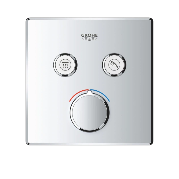 Змішувач прихованого монтажу на 2 споживача Grohe SmartControl Mixer (29148000) - изображение 2