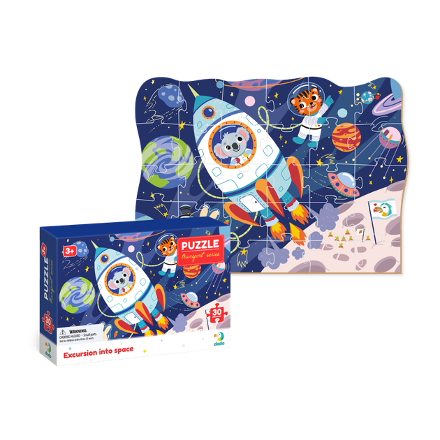 Пазл DoDo Екскурсія у Космос 30 елементів - зображення 2