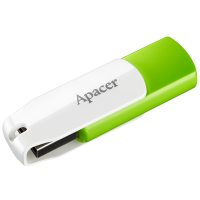 Флеш-накопичувач Apacer AH335 32 ГБ USB 2.0 зелено-білий - Фото 2 Флеш-накопичувач Apacer AH335 32 ГБ USB 2.0 зелено-білий - зображення 2