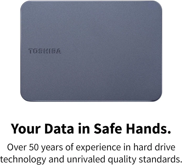 Зовнішній жорсткий диск 2.5" USB 2.0TB Toshiba Canvio Gaming Темно-сірий (HDTX220EK3AA) - изображение 6