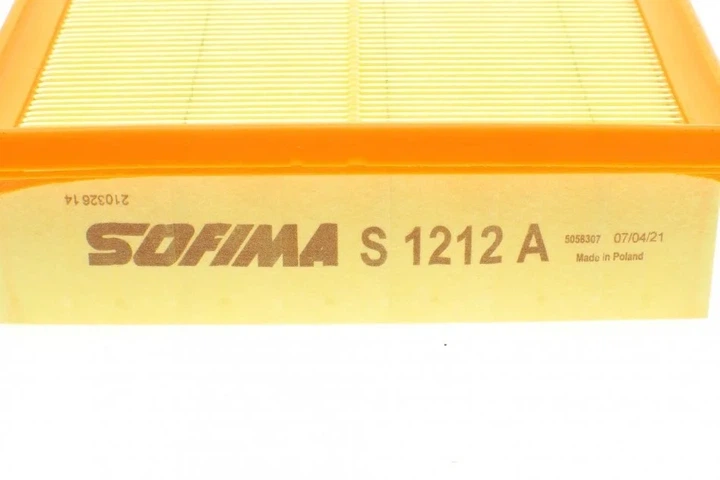 Фільтр повітряний SOFIMA S 1212 A SOFIMA S 1212 A Volkswagen Transporter, Multivan; Mercedes E-Class 1120940104, 1120940204, 7E0129620 - изображение 3