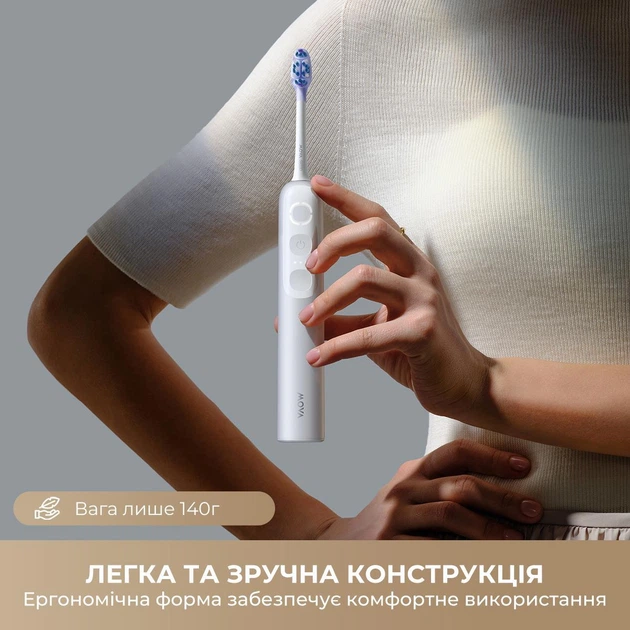 Зубна електрощітка Mova Fresh 10 (ATB22B) - зображення 4