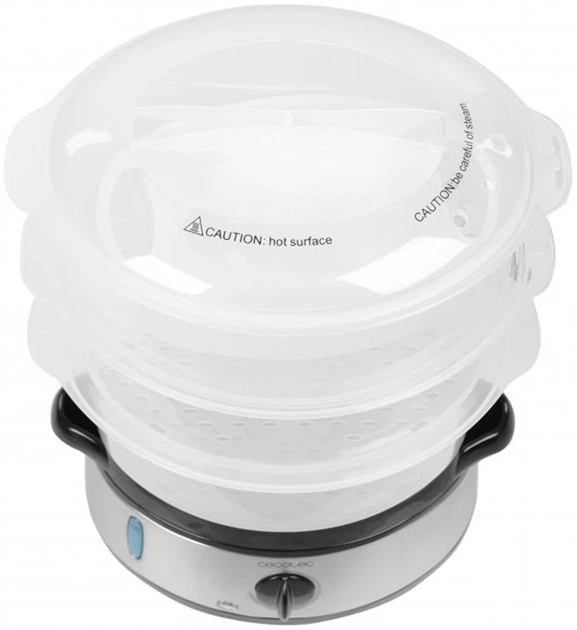 Пароварка Cecotec Vapovita 3000 Inox CCTC-04109 (8435484041096) - зображення 4