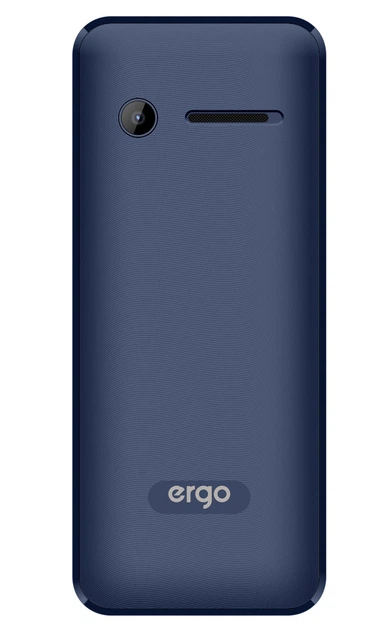 Мобiльний телефон Ergo E284 Dual Sim Синій - изображение 5