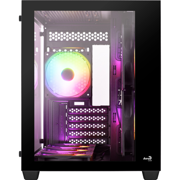 Корпус для ПК AeroCool Dryft Mini Mini-Tower без БП MicroATX/Mini-ITX ARGB Black (ACCS-ES02163.11) - изображение 3