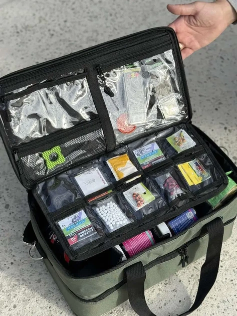 Коропова cумка для рибалки VA218 для гачків та риболовної фурнітури Multi-Bag - зображення 7