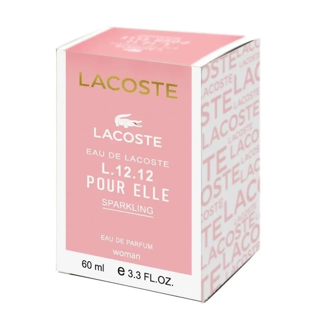 Духи женские Lacoste Eau de Lacoste L.12.12 Pour Elle Sparkling 60 мл. - изображение 3