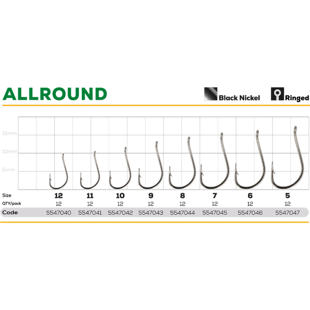 Крючок голден кетч GC Allround №12 - Фото 2 Крючок голден кетч GC Allround №12 - изображение 2