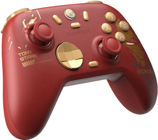 Беспроводной геймпад GameSir T4 Nova Lite 2 Iron Man Edition + 2.4GHz + кейс - изображение 5