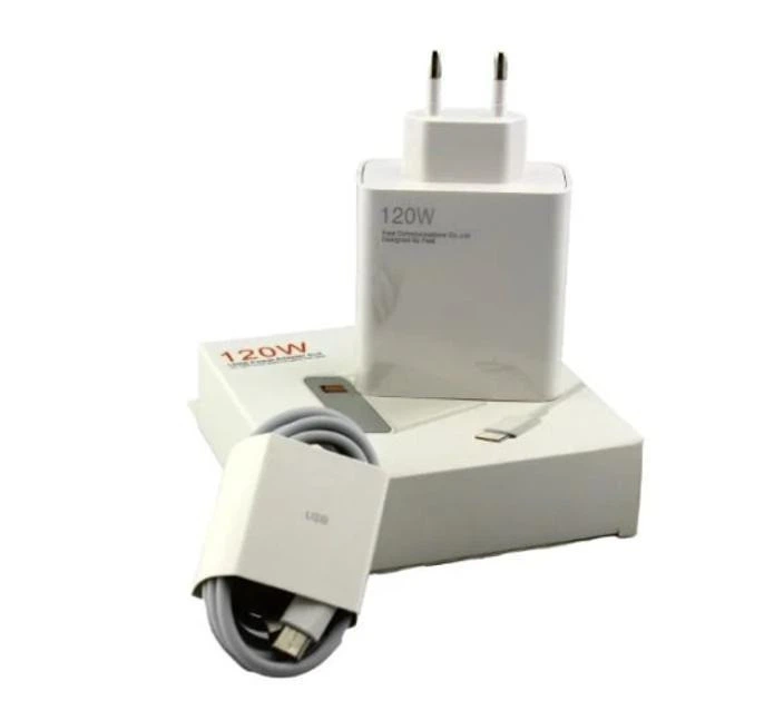 Блок питания сетевой 120W QC 3.0 USB Type A кабель в комплекте быстрая зарядка - изображение 6