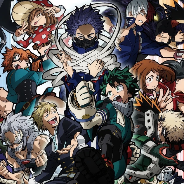 Інтер'єрна картина Моя академія героїв, Boku no Hero Academia, аніме, 42×30 см (id7333) - зображення 3