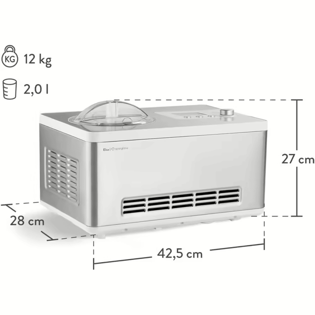 Морожениця та йогуртниця Springlane Elisa Silver 000226675 - Б/В - зображення 5