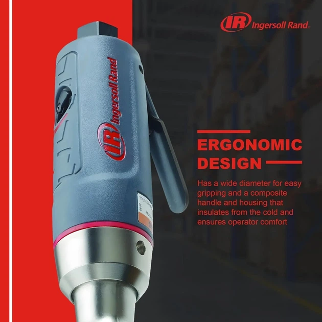 Пневматический трещоточный ключ Ingersoll Rand 1105MAX-D2 / 1/4" / Серый Б/В k1 - изображение 4
