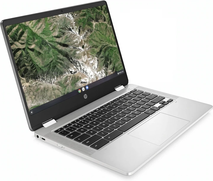 Сенсорний ноутбук 14" HP Chromebook x360 14a-ca0032ns Intel Pentium N5030 RAM 8GB eMMC 64GB 12год батарея ChromeOS (UKR) (102002883) - Уцінка - зображення 5