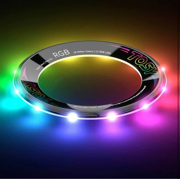 Кільце для фрісбі led TOSY Flying Ring RGB - Фото 4 Кільце для фрісбі led TOSY Flying Ring RGB - зображення 4