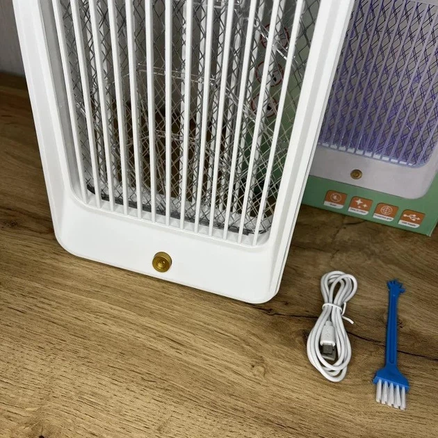 Электрическая ловушка для насекомых лампа от комаров USB с ультрафиолетом уничтожитель мух и мошек для дома - Фото 5 Электрическая ловушка для насекомых лампа от комаров USB с ультрафиолетом уничтожитель мух и мошек для дома - изображение 5