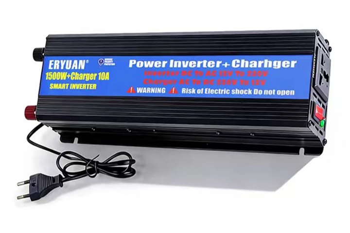 Преобразователь 1500W с зарядным устройством 10A, Инвертор для аккумулятора, дома 57942 - изображение 2