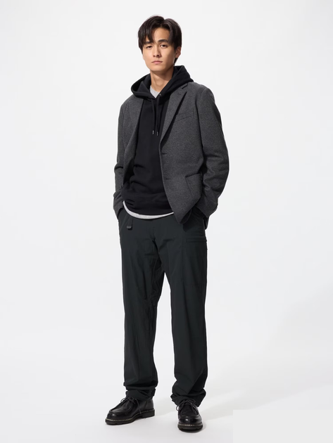 Штани Uniqlo розмір XL чорні (479375) - Фото 2 Штани Uniqlo розмір XL чорні (479375) - зображення 2