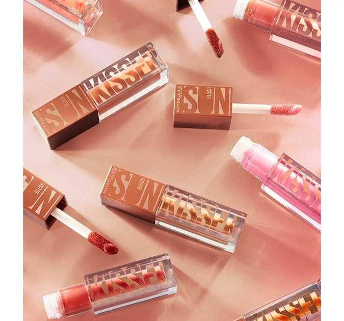 Maybelline New York Sunkisser Blush Жидкие румяна-хайлайтер с эффектом сияния № 06 "City Sizzle" - Фото 4 Maybelline New York Sunkisser Blush Жидкие румяна-хайлайтер с эффектом сияния № 06 "City Sizzle" - изображение 4
