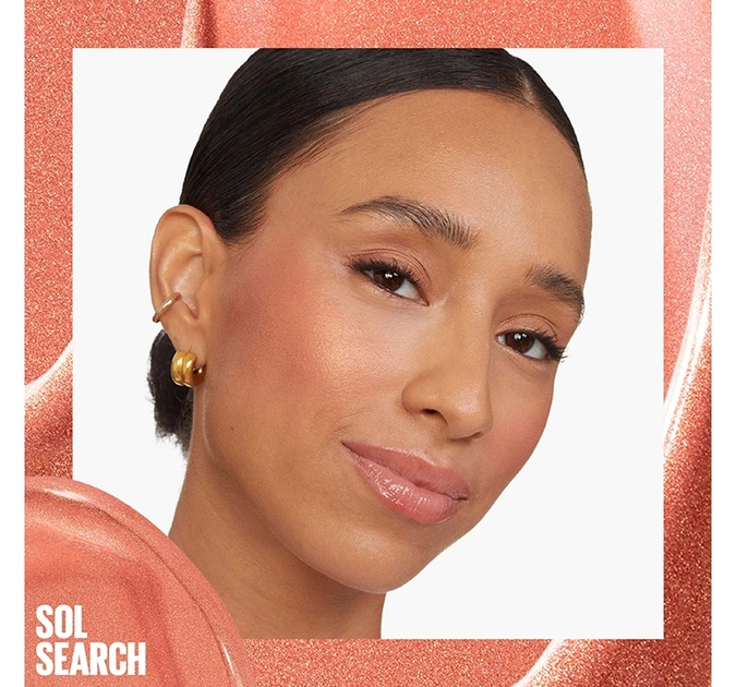 Maybelline New York Sunkisser Blush Жидкие румяна-хайлайтер с эффектом сияния № 03 "Sol Search" - Фото 5 Maybelline New York Sunkisser Blush Жидкие румяна-хайлайтер с эффектом сияния № 03 "Sol Search" - изображение 5