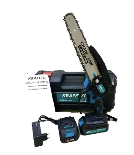 Аккумуляторная мини-пила Krafftec 36 В, 4 Ач с автоматической смазкой - Фото 6 Аккумуляторная мини-пила Krafftec 36 В, 4 Ач с автоматической смазкой - изображение 6