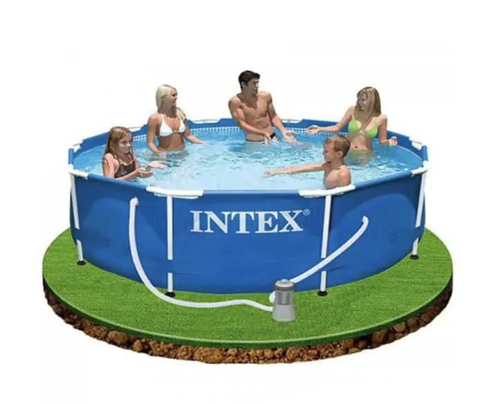 Круглый каркасный бассейн Intex 28202 с фильтр-насосом, 305×76 смсна 4485 л - изображение 6