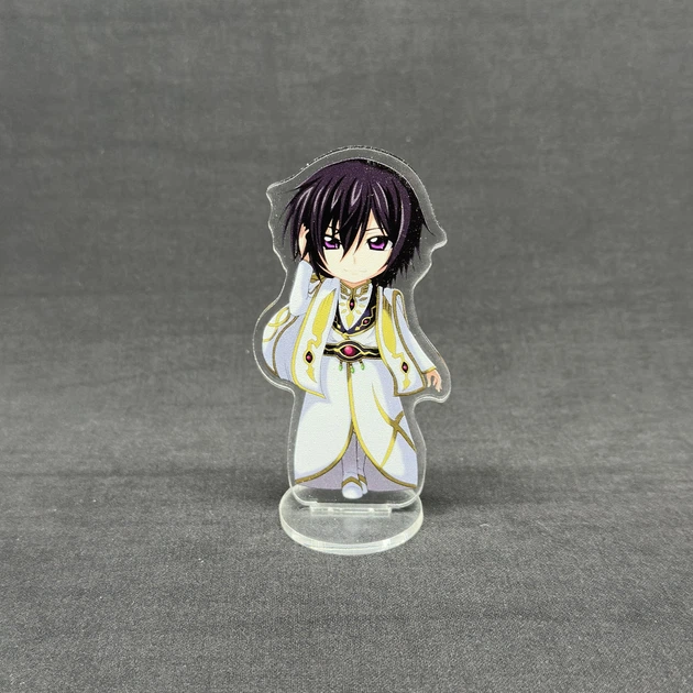 Акриловая коллекционная фигурка Чиби Chibi Code Geass - Код Гиас: Восставший Лелуш (Лелуш Ламперуж) 10 см - Фото 2 Акриловая коллекционная фигурка Чиби Chibi Code Geass - Код Гиас: Восставший Лелуш (Лелуш Ламперуж) 10 см - изображение 2