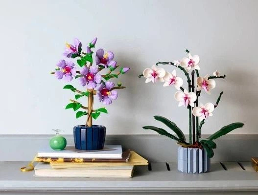 Конструктор 3D Botanicals Гібіскус 660 деталей - изображение 6