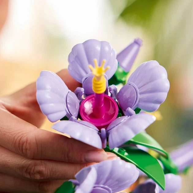 Конструктор 3D Botanicals Гібіскус 660 деталей - изображение 7
