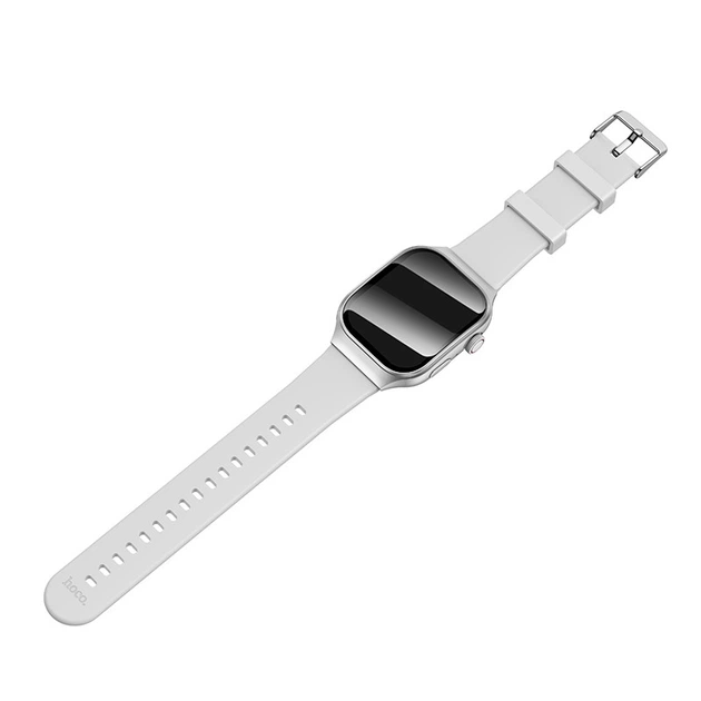 Смарт-годинник Hoco Y33 Smart Sports Watch (Call Version) Silver - зображення 4