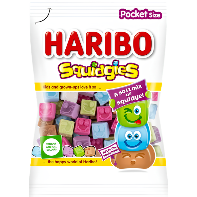Желейные Конфеты Haribo Squidgies 160 г - Фото 1 Желейные Конфеты Haribo Squidgies 160 г - изображение 1
