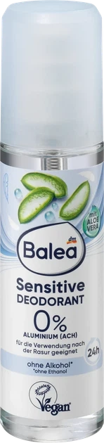 Дезодорант Balea Sensitive для чувствительной кожи (стекло) 75 мл - Фото 1 Дезодорант Balea Sensitive для чувствительной кожи (стекло) 75 мл - изображение 1