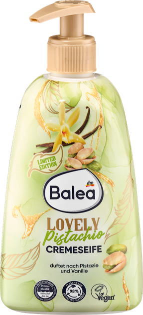 Рідке мило Balea (Lovely Pistachio) 500 мл - Фото 1 Рідке мило Balea (Lovely Pistachio) 500 мл - зображення 1